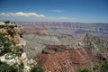 Grand Canyon Overlook Royalty Free Stock Photo