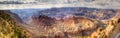 Grand Canyon Panorama Royalty Free Stock Photo