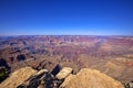 Grand Canyon Panorama Royalty Free Stock Photo