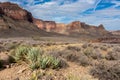 Grand Canyon - Panoramic aerial view from Bright Angel hiking trail on the way to Plateau Point at South Rim, Arizona, USA Royalty Free Stock Photo