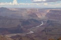 Grand Canyon - Panoramic aerial view seen from Desert View Point at South Rim of Grand Canyon National Park, Arizona, USA Royalty Free Stock Photo