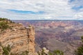 Grand Canyon - Panoramic aerial view from South Kaibab hiking trail at South Rim of Grand Canyon National Park, Arizona, USA Royalty Free Stock Photo