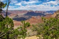 Grand Canyon panoramic landscape South Rim Royalty Free Stock Photo