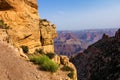 Grand canyon rock formations Royalty Free Stock Photo