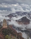 Grand Canyon`s Point Imperial Royalty Free Stock Photo