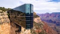 Grand Canyon Skywalk Glass Bridge View Royalty Free Stock Photo