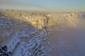 Grand Canyon Snow Royalty Free Stock Photo