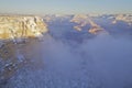 Grand Canyon After Snow Royalty Free Stock Photo