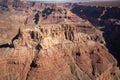 Grand Canyon Sout Rim (aerial view from helicopter) Royalty Free Stock Photo