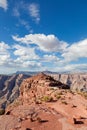 Grand canyon in sunny day Royalty Free Stock Photo