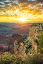 Grand Canyon at sunrise Royalty Free Stock Photo