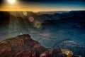 Grand Canyon Sunset Royalty Free Stock Photo