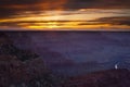 Grand Canyon Sunset Royalty Free Stock Photo