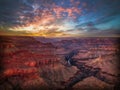 Pima Point, Grand Canyon National Park, Arizona Royalty Free Stock Photo