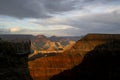 Grand Canyon sunset One Royalty Free Stock Photo
