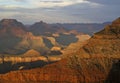 Grand Canyon sunset Second Royalty Free Stock Photo