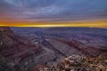 Grand Canyon During Sunset Royalty Free Stock Photo