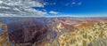 Grand Canyon sweeping winter canyon view Royalty Free Stock Photo