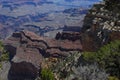 Grand Canyon Textures and Colors Royalty Free Stock Photo