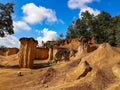 Grand Canyon of Thailand was known as Phae Mueang Phi. Royalty Free Stock Photo