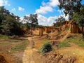 Grand Canyon of Thailand was known as Phae Mueang Phi. Royalty Free Stock Photo