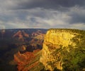 Grand Canyon Vista Royalty Free Stock Photo