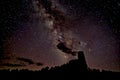 Grand Canyon Watch Tower under Starlight