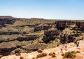 Grand Canyon West Rim Eagle Point panorama - Arizona, AZ Royalty Free Stock Photo