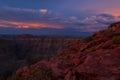 Grand Canyon West Rim Guano Point Royalty Free Stock Photo