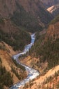 Grand Canyon of the Yellowstone Royalty Free Stock Photo