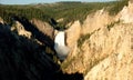 Grand Canyon Yellowstone Falls River in Yellowstone National Park, Wyoming Montana. Northwest. Royalty Free Stock Photo