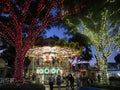 The Grand Carousel at Legoland theme park in Winter Haven, Florida