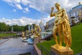 Grand Cascade fountain, Peterhof, St Petersburg, Russia