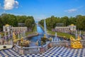 Grand Cascade fountain, Peterhof, St Petersburg