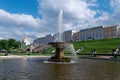 Grand cascade .Peterhof Palace Royalty Free Stock Photo