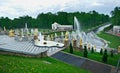 Grand cascade .Peterhof Palace Royalty Free Stock Photo