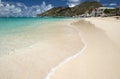 Grand Case beach in St. Martin in the Caribbean