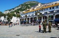 Grand Casemates Square, Gibraltar. Royalty Free Stock Photo