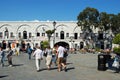 Grand Casemates Square, Gibraltar. Royalty Free Stock Photo