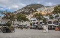 Grand Casemates Square. Landmark lined with numerous pubs, bars and restaurants, Gibraltar, UK