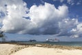 Grand Cayman Drifting Vessels And A Sunken Ship Royalty Free Stock Photo