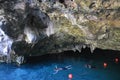 Grand cenote in Yucatan peninsula, Mexico.