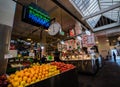 Grand Central Market fruit stand Royalty Free Stock Photo