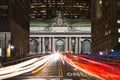 Grand Central on Pershing Square at dusk, New York City Royalty Free Stock Photo