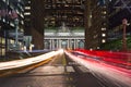 Grand Central on Pershing Square at dusk, New York City Royalty Free Stock Photo