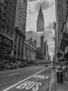 Grand Central Station and Chrysler building, NY Royalty Free Stock Photo