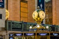 Grand Central Station New York Clock with Timetables