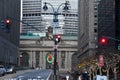 Grand Central Terminal, decorated for the 2020 holiday season, in New York City Royalty Free Stock Photo