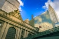 Grand Central Terminal facade, New York City, United States Royalty Free Stock Photo