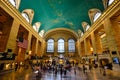 The Beautiful Grand Central Terminal Main Concourse - Manhattan, New York City Royalty Free Stock Photo